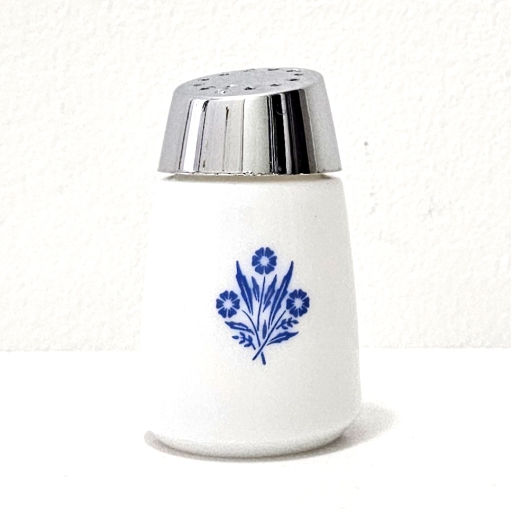 Vintage CorningWare Blue Cornflower Salt Shaker